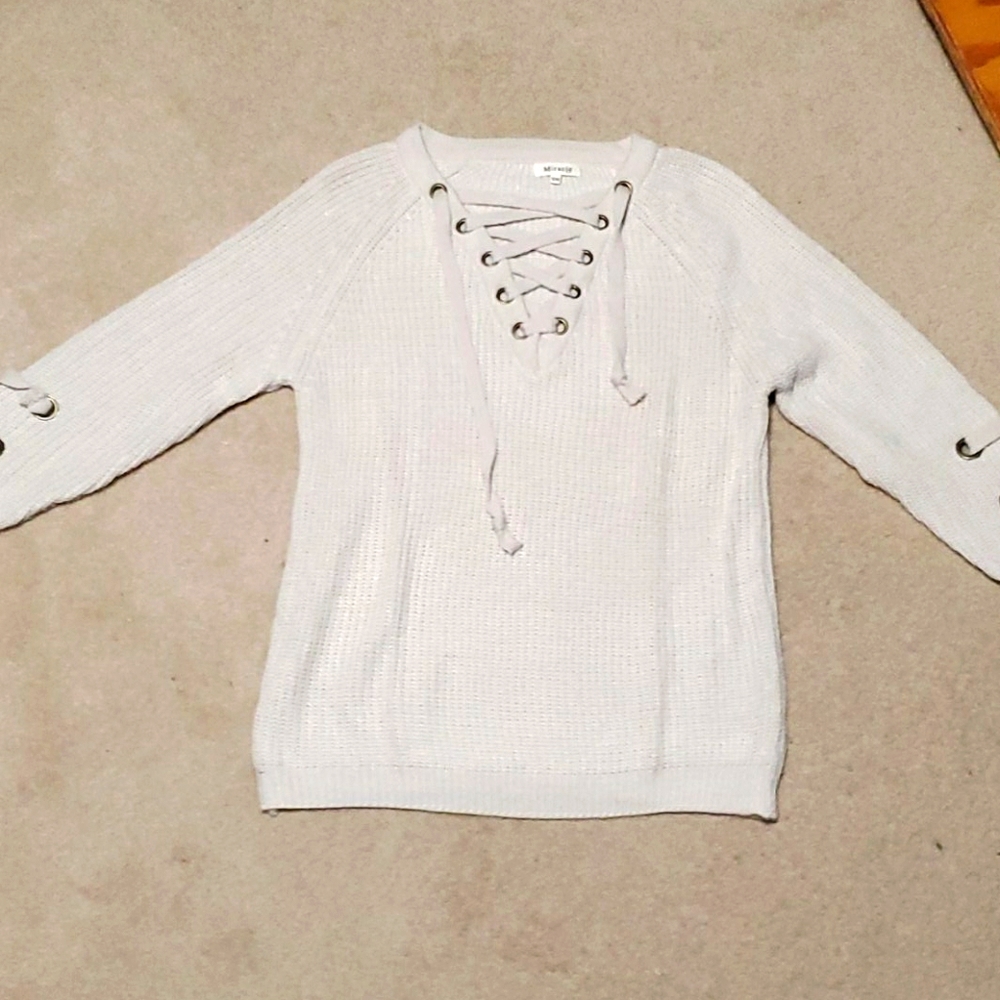 Miracle cream sweater
